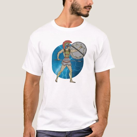 ギリシャの戦士 Tシャツ (正面)