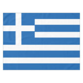 ギリシャの旗のテーブルクロス テーブルクロス (正面(横))