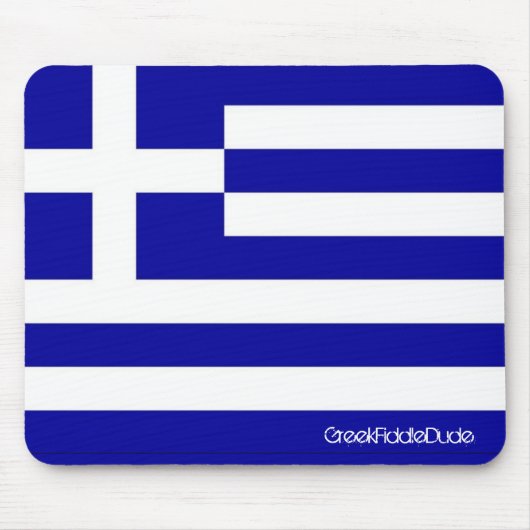 ギリシャの旗のマウスパッド マウスパッド (正面)