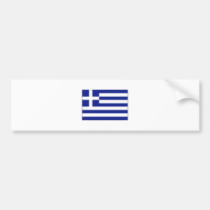 ギリシャの旗インターナショナル バンパーステッカー