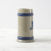 ギリシャの旗1 ビールジョッキ (中央)