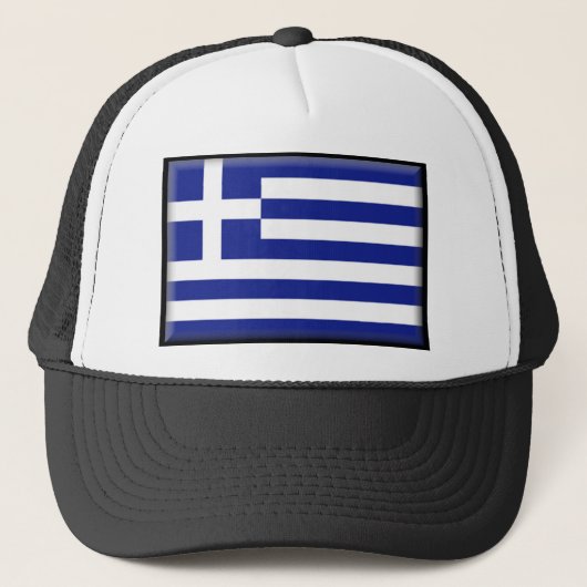 ギリシャの旗 キャップ (正面)