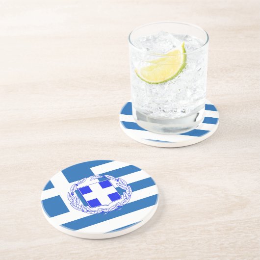 ギリシャの旗 コースター (側面)