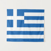 ギリシャの旗 タペストリー (正面(横))