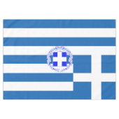 ギリシャの旗 テーブルクロス (正面(横))
