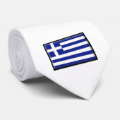 ギリシャの旗 ネクタイ (ロール)