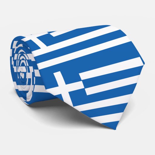 ギリシャの旗 ネクタイ (ロール)