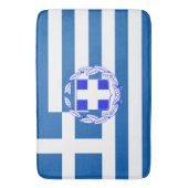 ギリシャの旗 バスマット (正面縦)