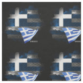 ギリシャの旗 ファブリック (見本)