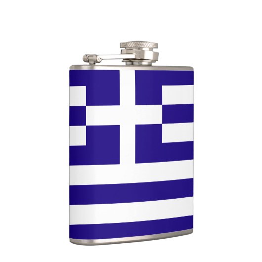 ギリシャの旗 フラスク (右)