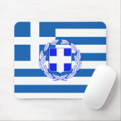 ギリシャの旗 マウスパッド (マウス)