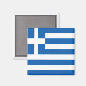 ギリシャの旗 マグネット (正面/裏面)
