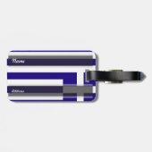 ギリシャの旗 ラゲッジタグ (裏面横)