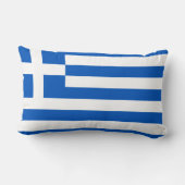 ギリシャの旗 ランバークッション (裏面)