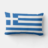 ギリシャの旗 ランバークッション (裏面)