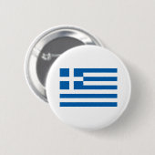 ギリシャの旗 缶バッジ (正面&裏面)