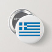 ギリシャの旗 缶バッジ (正面&裏面)