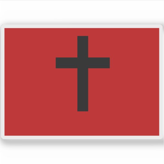 ギリシャの最初の革命国旗（1821年） シール (正面)