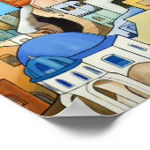 ギリシャの村のポスター ポスター (角)