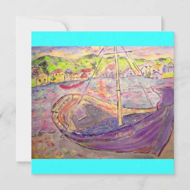 ギリシャの村の夕日 (正面)