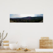 ギリシャの村ポートレート ポスター (キッチン)