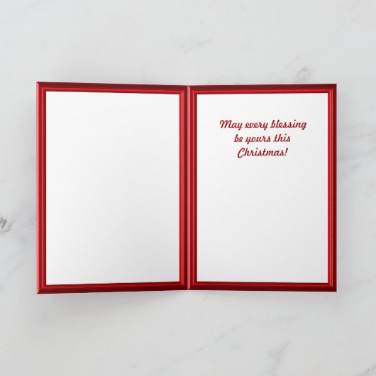 ギリシャの村教会 シーズンカード (内部)