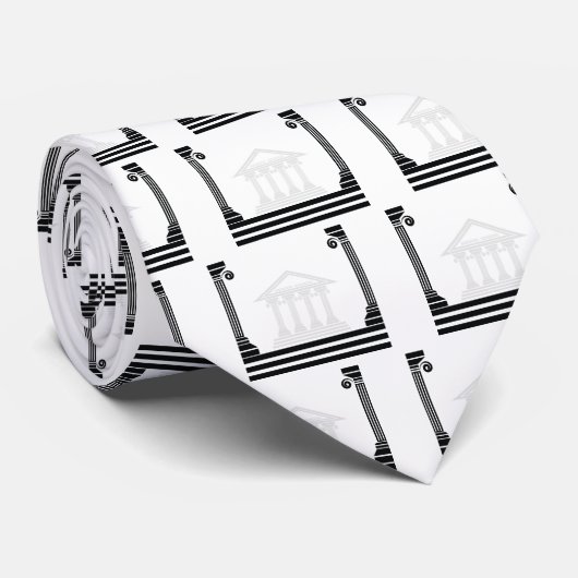 ギリシャの柱 ネクタイ (ロール)