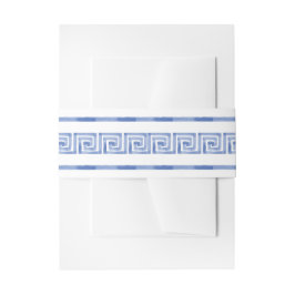 ギリシャの水結婚色 招待状ベリーバンド