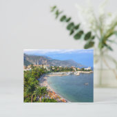 ギリシャの海辺 ポストカード (スタンド正面)