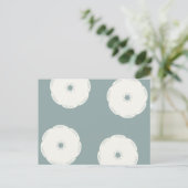 ギリシャの渦巻く丸波 ポストカード (スタンド正面)