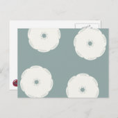 ギリシャの渦巻く丸波 ポストカード (正面/裏面)