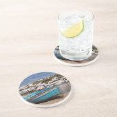 ギリシャの港湾魚釣り船 コースター (側面)