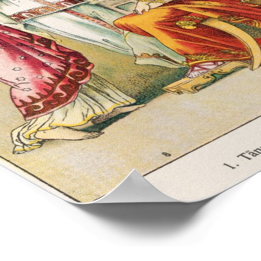 ギリシャの演劇ドレス ポスター (角)