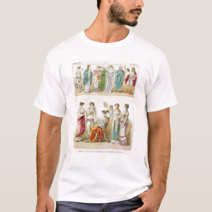 ギリシャの演劇的な服 Tシャツ