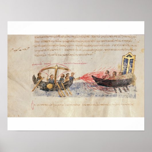 ギリシャの火災 ポスター (正面)