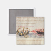 ギリシャの火災 マグネット (正面/裏面)