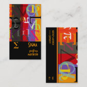 ギリシャの生活用カード コーリングカード (正面/裏面)