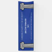 ギリシャの男子学生の社交クラブまたは女子学生クラブのイベント 横断幕 (縦)