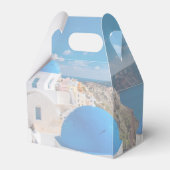 ギリシャの目的地のウェディングカスタムパスポートスタンプ フェイバーボックス (裏面サイド)