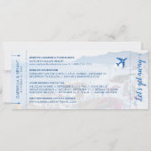 ギリシャの目的地の結婚式サントリーニ日付を保存 (裏面)