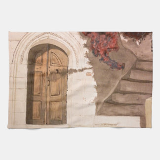 ギリシャの祝日 キッチンタオル