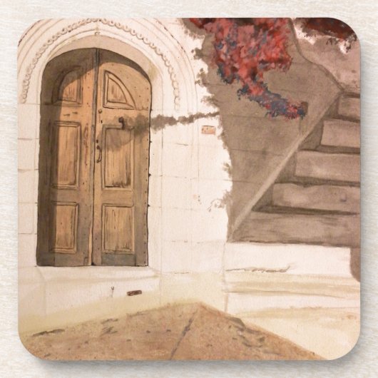 ギリシャの祝日 コースター (正面)