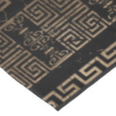 ギリシャの神々とメアンダー鍵オーナメント テーブルクロス (アングル)