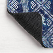 ギリシャの神々とメアンダー鍵オーナメント マウスパッド (コーナー)