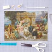 ギリシャの神々と女神オン山パルナッソス 薄葉紙 (クラフト)