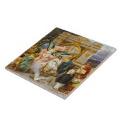 ギリシャの神々オン山パルナッサス タイル (側面)