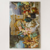 ギリシャの神々リビングオン山パルナス ジグソーパズル (縦)