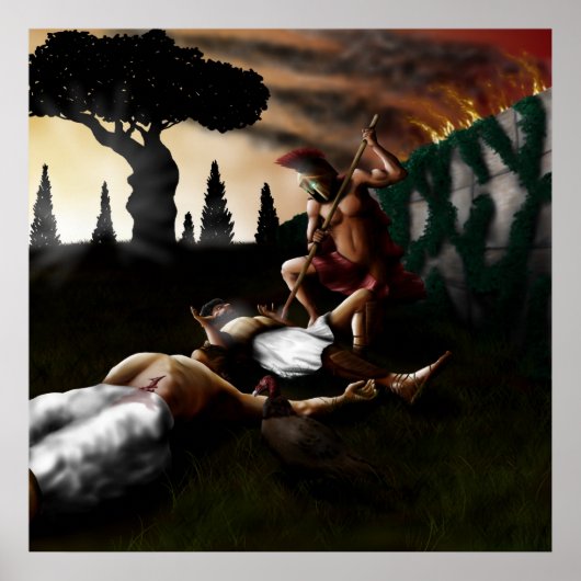 ギリシャの神々 – アレス ポスター (正面)