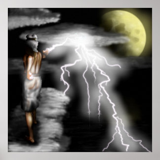 ギリシャの神々 – ゼウス ポスター