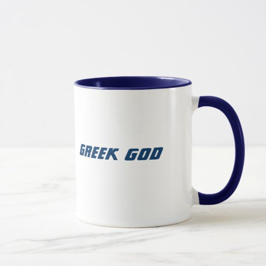 ギリシャの神のマグ マグカップ (右)